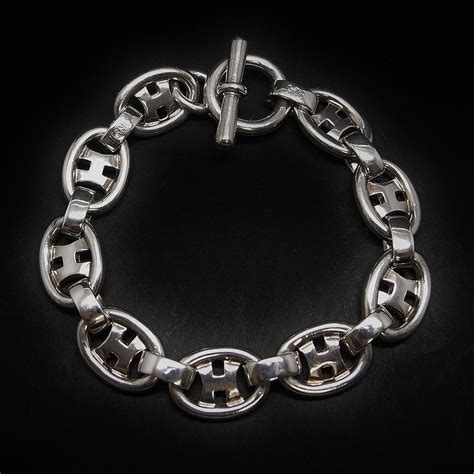 maille hermes bracelet|hermes chain bracelets.